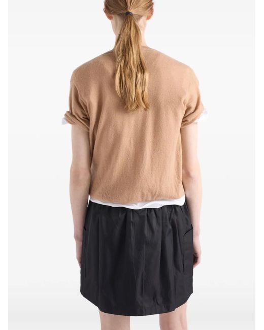 Prada Black Re-Nylon Miniskirt