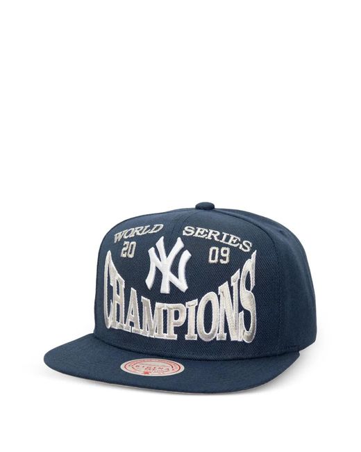Mitchell & Ness Blue Mlb Big Champ Snapback Cap for men