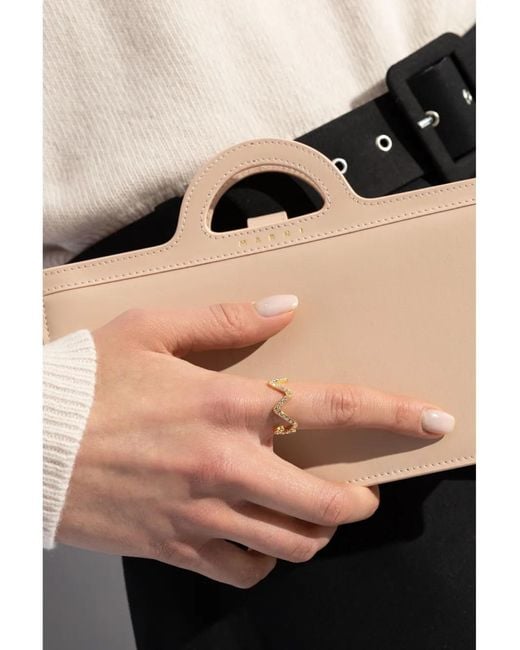 Marni Metallic Symbol Ring