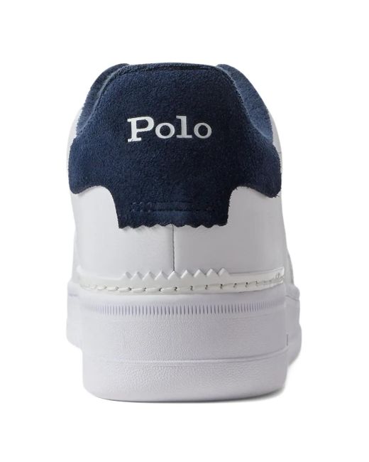 Polo Ralph Lauren White Polo Pony Sneakers for men