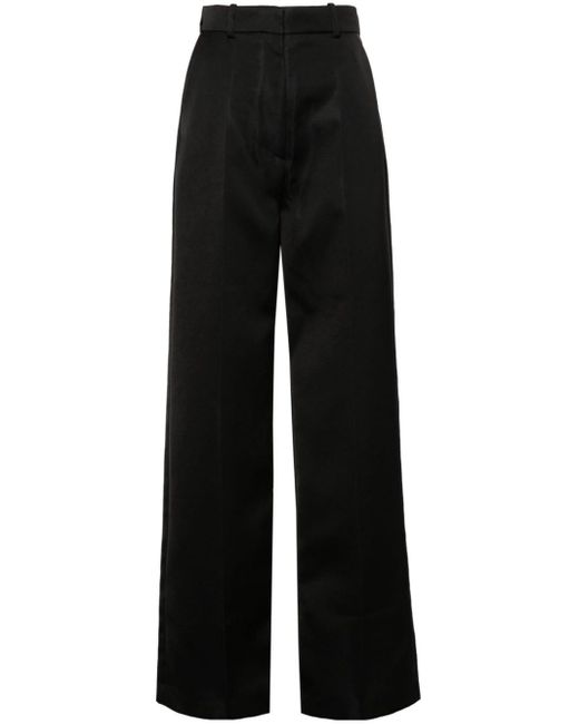 Nanushka Black Lanai Tailored Trousers