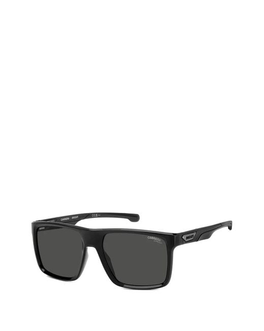 Carrera Black Rectangle-Frame Sunglasses for men