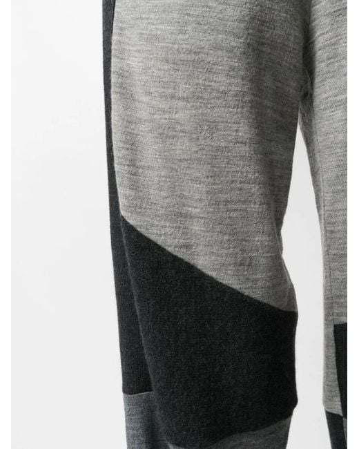 Stella McCartney Broek Met Colourblocking in het Gray