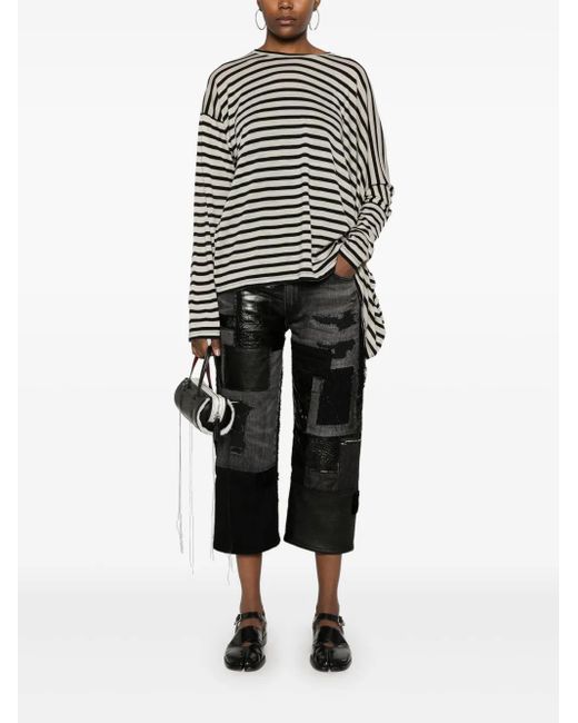 Junya Watanabe Gray X Levi's Patchwork Jeans