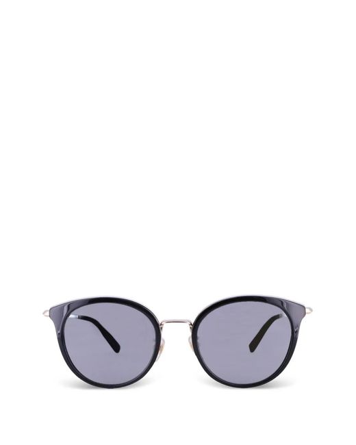 MCM White Round-Frame Sunglasses for men