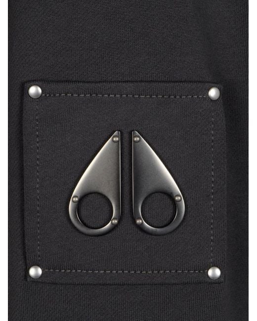Sweat À Patch Logo Moose Knuckles pour homme en coloris Gray