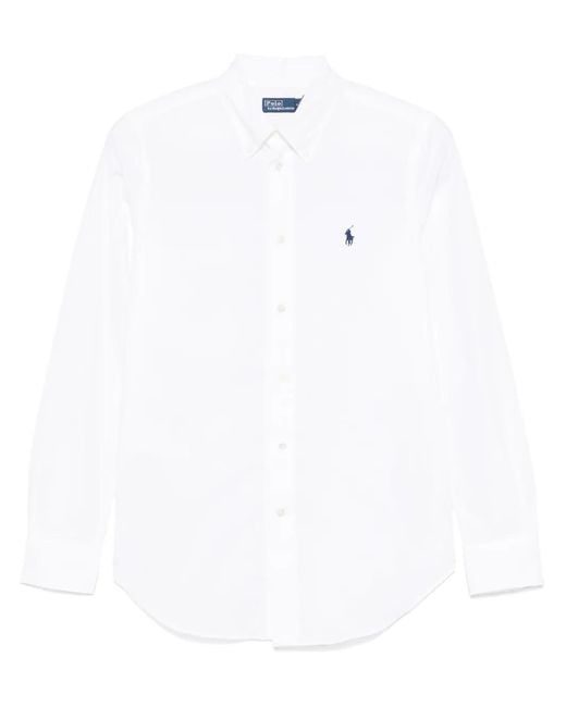 Polo Ralph Lauren White Stylish And Versatile Shirts