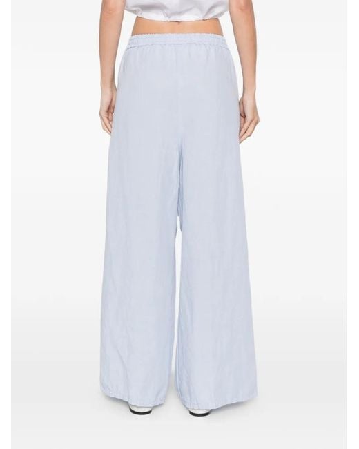 Pantalones Con Cordones Berwich de color White