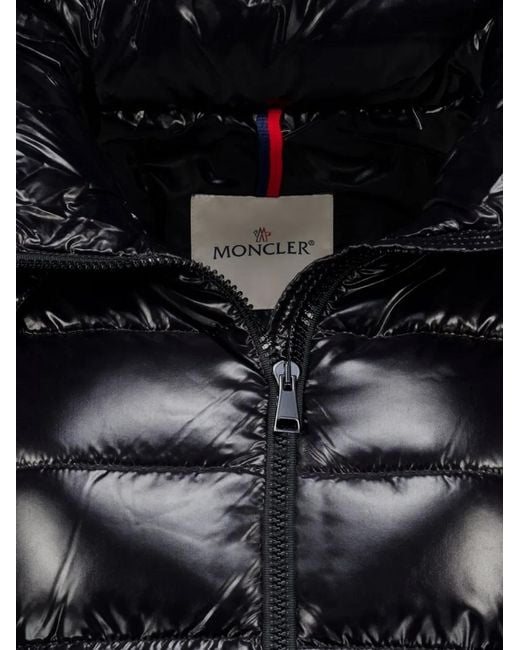 Moncler Black Bady Hooded Short Down Jacket
