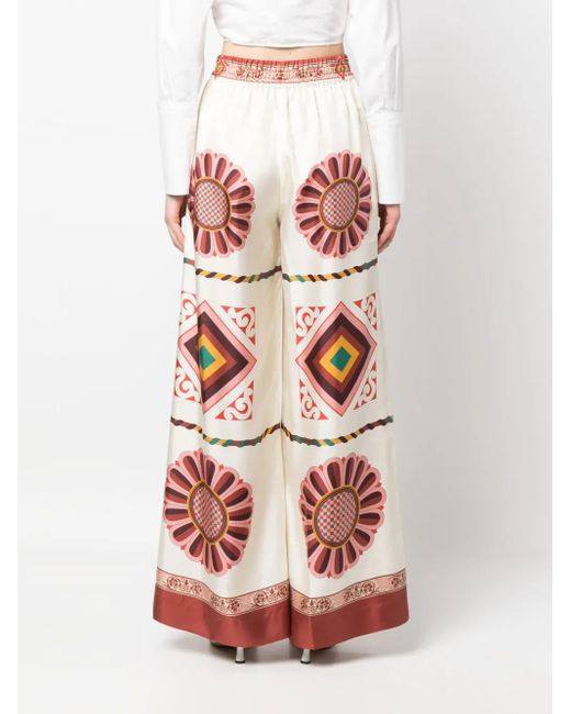 LaDoubleJ Red Palazzo Trousers