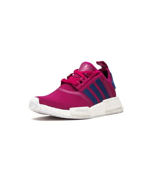 Adidas Pink Nmd_R1 Low-Top Sneakers