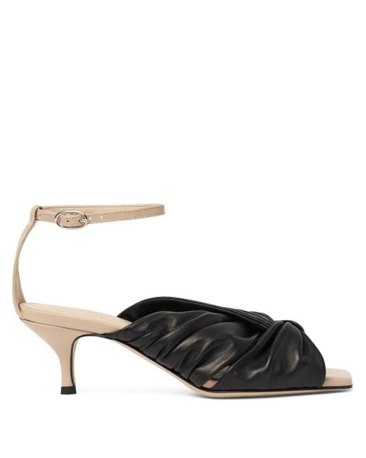 Scarosso Black 50Mm Knot Sandals
