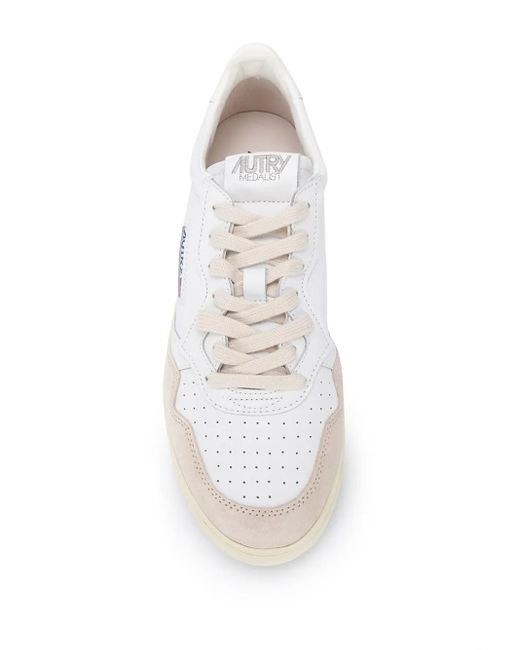 メンズ Autry Medalist スニーカー White