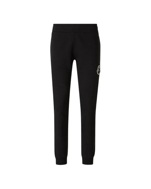 Moncler Jogginghose Mit Logo-Patch in Black für Herren