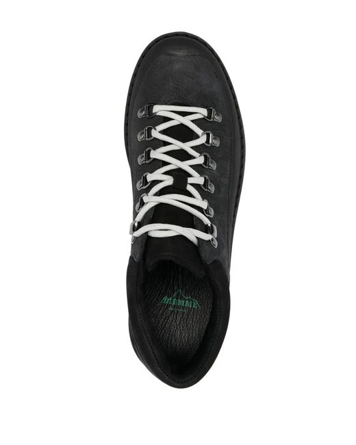 Diemme Black Cornaro Gomma Leather