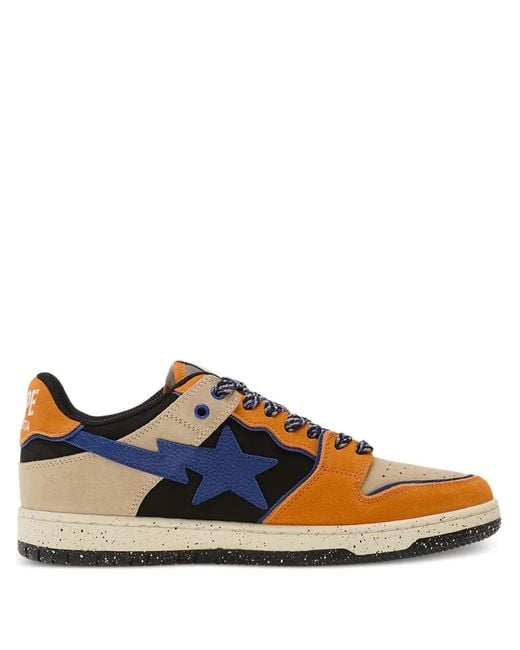 A Bathing Ape Blue Sk8 Sta 1 Sneakers for men
