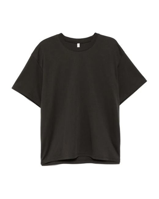 Attachment Black Cotton T-Shirt for men