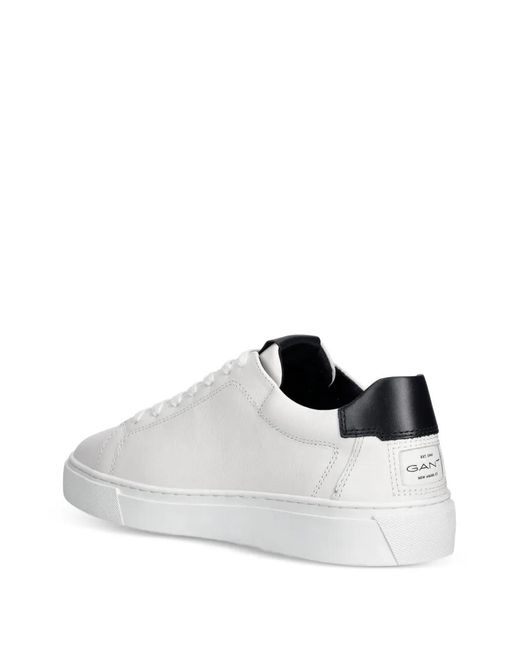 Gant White Logo Detail Sneakers for men