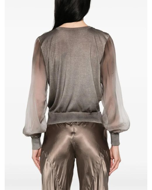 Avant Toi Natural Crew-Neck Sweater