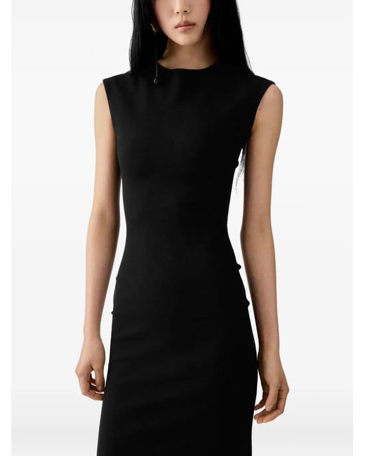 Jacquemus Black The Alba Midi Dress