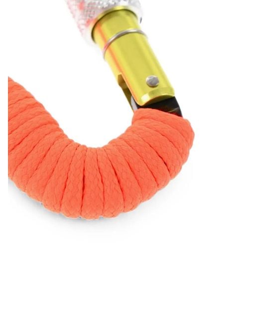 DSquared² Orange Wrapped Keychain for men