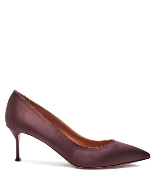 Aquazzura Purple 65Mm Purist Pumps