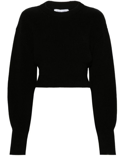 MARINE SERRE Black Sweaters