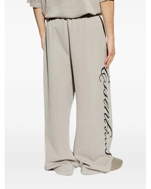 Fear Of God White Logo-Print Track Pants for men