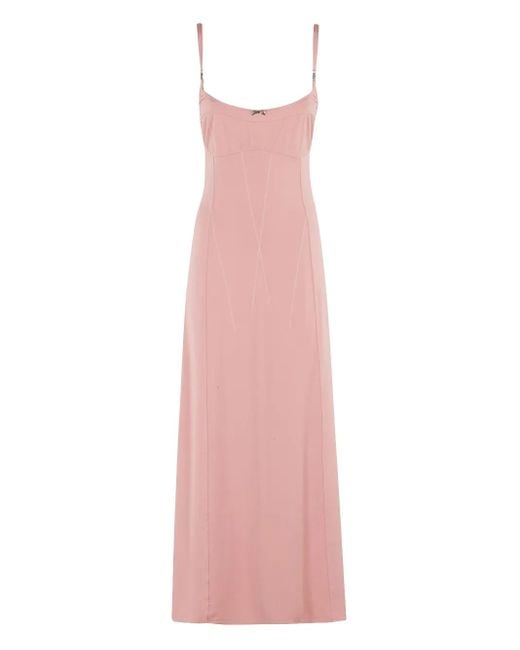 Rabanne Midi-Jurk in het Pink