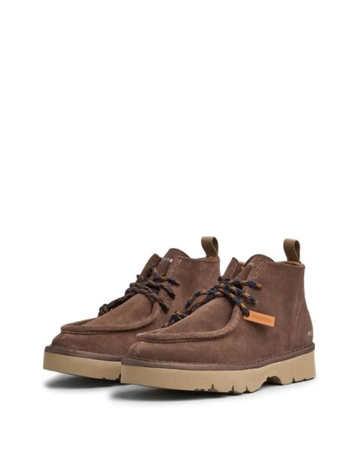 Pànchic Brown P009 Suede Boots for men