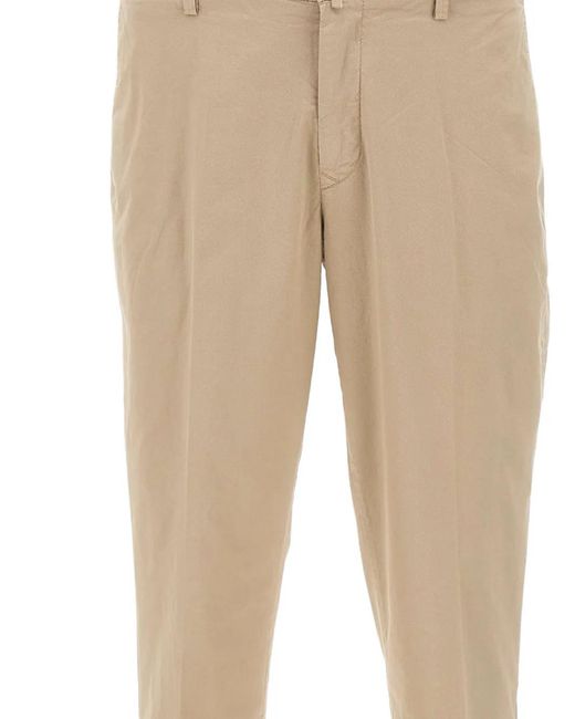 Peuterey Natural Formal Slim Fit Trousers for men