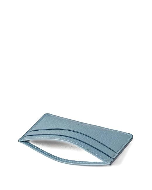Aspinal Blue Logo-Plaque Cardholder