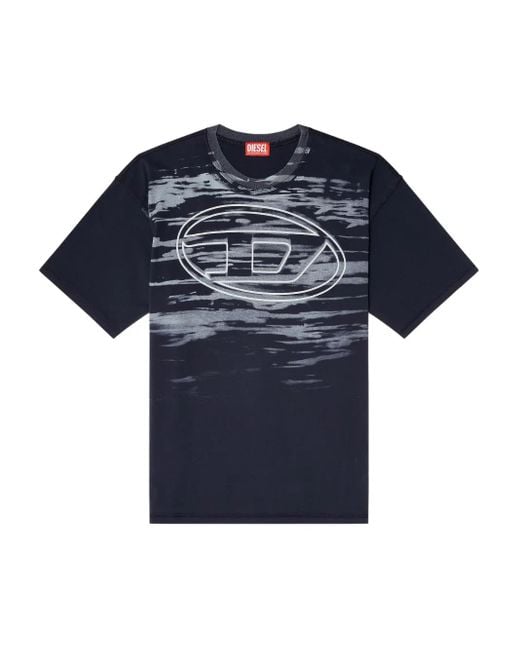 T-Shirt T-Boxt-T5 Imprimé DIESEL pour homme en coloris Blue