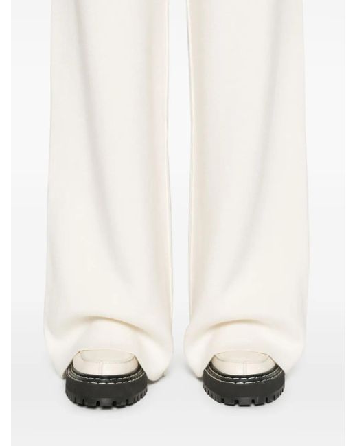Iris Von Arnim White Rivera Palazzo Pants