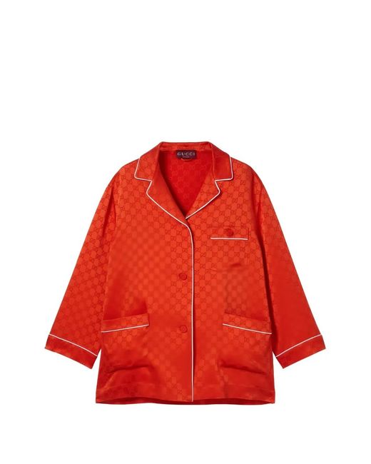 Gucci Hammered Gg Shirt