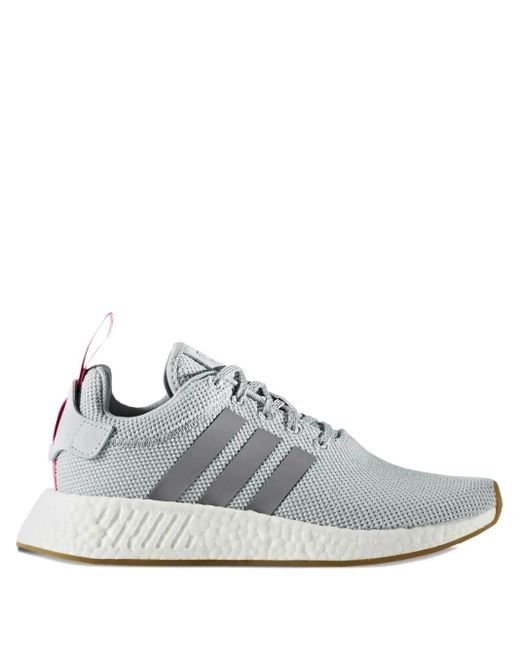 Adidas White Nmd R2 Sneakers