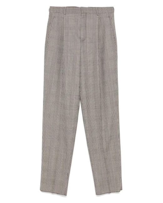 Saint Laurent Gray Wool Trousers for men