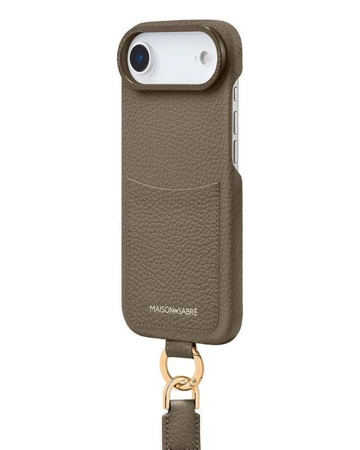 Maison De Sabre Natural Sling Iphone 17 Air Case