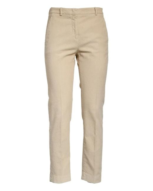 Incotex Natural Leyre Slash-Pocket Trousers