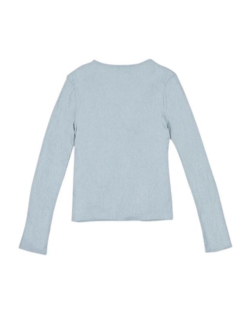 CALLIPYGIAN Blue V-Neck Cardigan