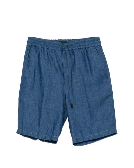 Bermudas Con Cordones Brioni de hombre de color Blue