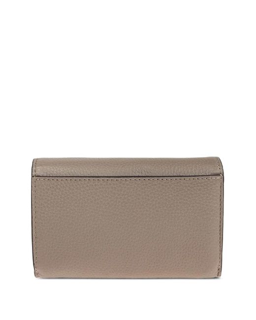 Michael Kors Gray Leather Wallet