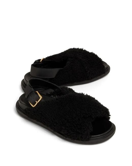 Marni Black Fussbett Crossing Co Shoes