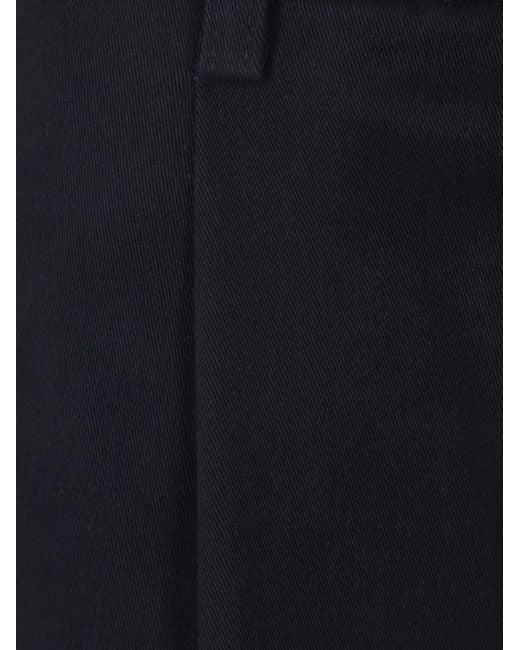 Eleventy Blue Pleated Pants for men