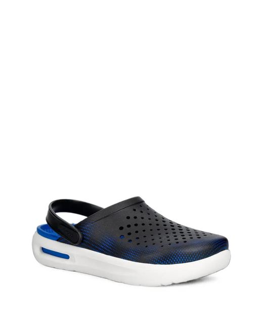 CROCSTM Blue Inmotion Micro Geo Perforated Clogs