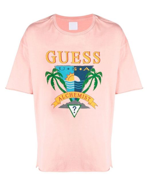 guess graphic t shirt