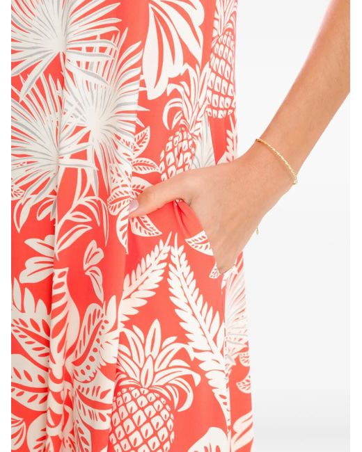 Lygia & Nanny Tie Bio Jurk in het Pink