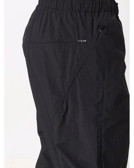 Y-3 Blue Ruched Track Pants for men