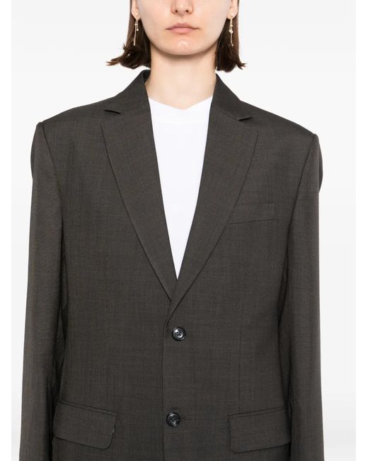 BLAKLACE Black Blazer À Simple Boutonnage
