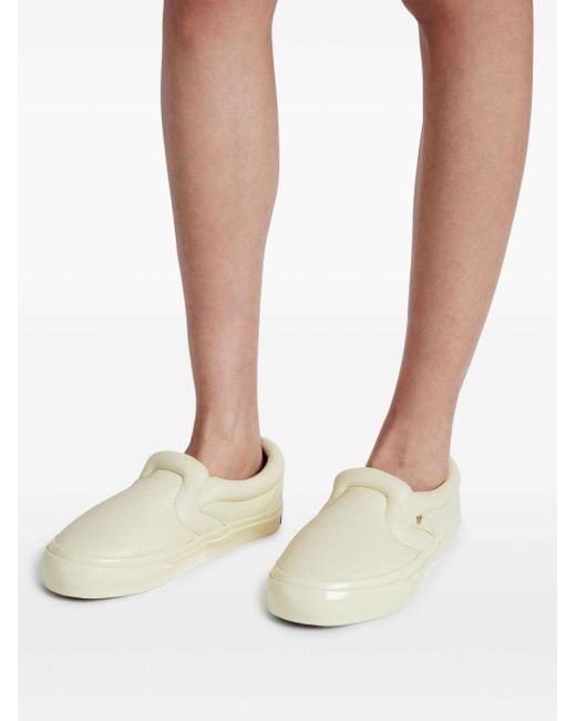 Proenza Schouler Natural Vans X Puffy Slip-On Shoes